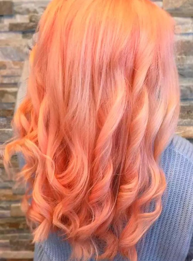 Peach Hair Color: The Pastel Trend That Took Over Social Media