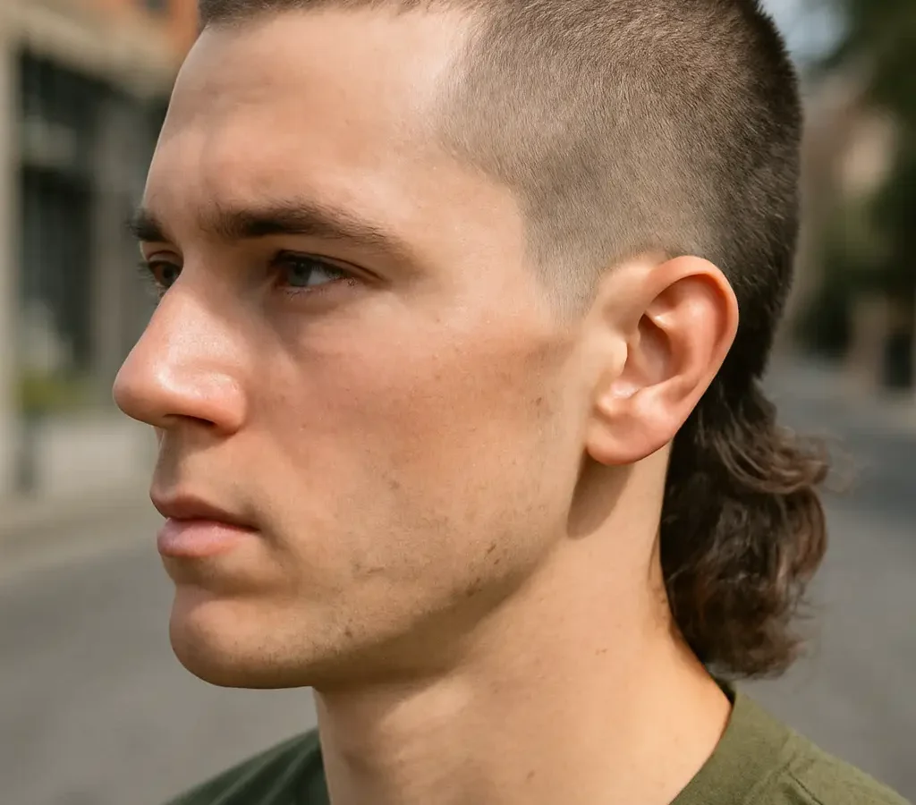 Buzz Cut Mullet: The 2020s Revival of a Punk-Military Hybrid Hairstyle