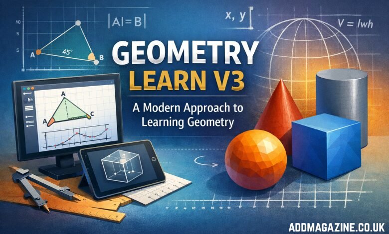 Geometry Learn V3: Interactive 3D Platform for Modern Math Education