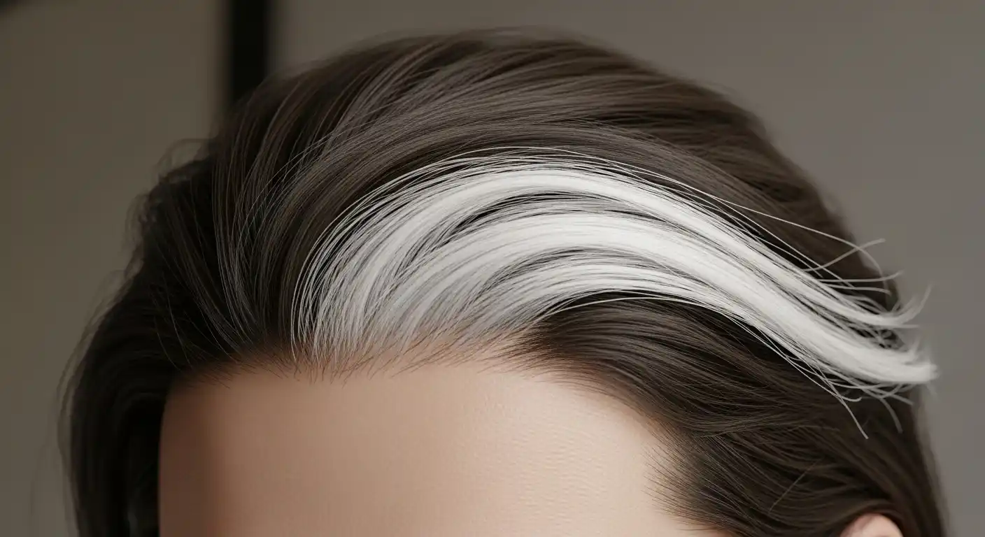 Understanding the White Streak in Hair: Causes, Myths, and Modern Views